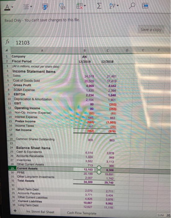 To make a cash flow statement from the given data A- 23