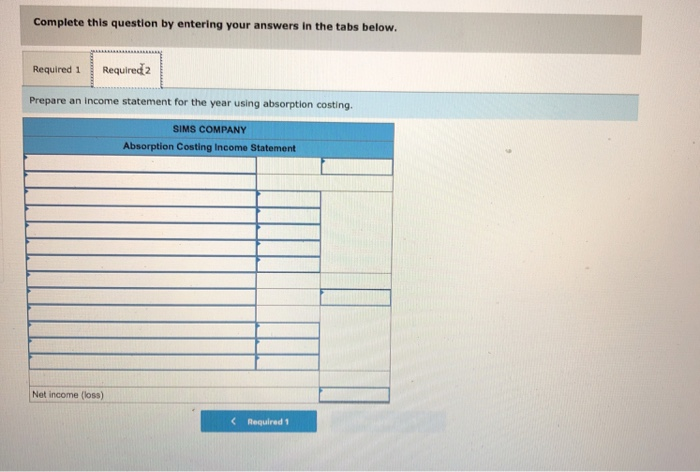 1, 2019. Its cost and sales information for this year follows. Manufacturing