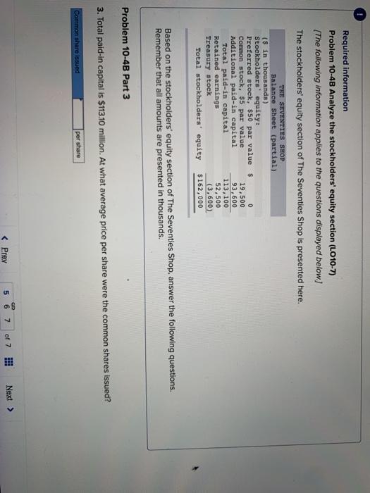 of The Seventies Shop is presented here. THE SEVENTIES SHOP Balance Sheet