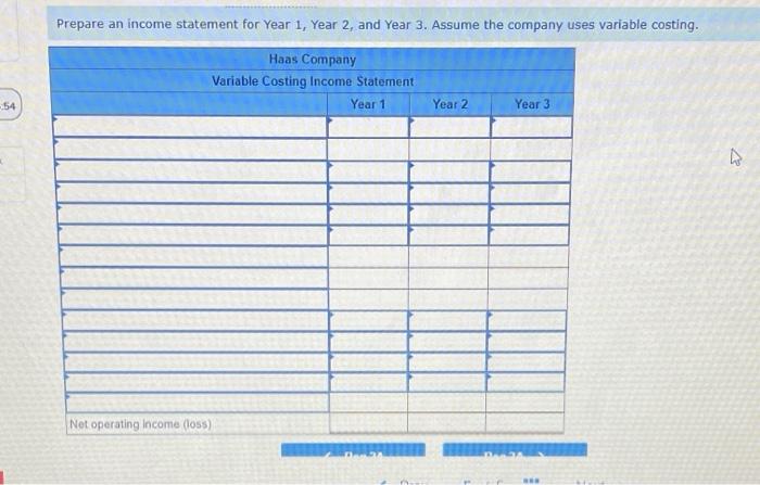 B00W Variable costs per unit Manufacturing Direct materials 5.25 Direct labor $