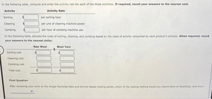 decisions on product offerings, pricing, and vendors. The company is also examining