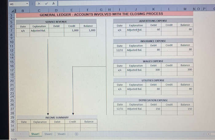  A1 M B. NOP 3 4 C D E F G