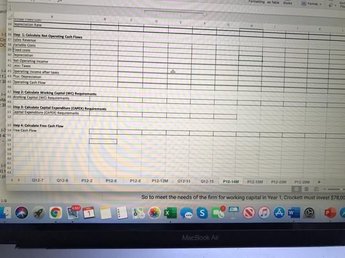 template below for problem setup) D A D E F P12-14 Modified