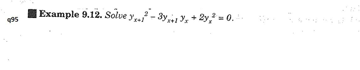 I need the answer as soon as possible Example 9.12. Solve y's-12-3y
