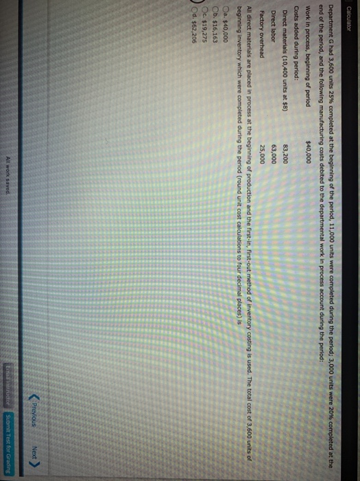 30 Finishing Department inventory, assuming that the first-in, first-out method is used