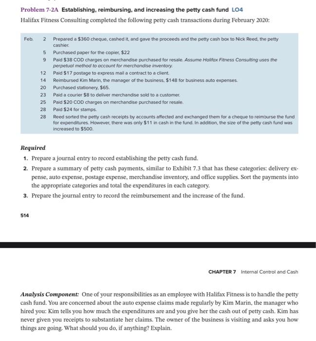 questions. What were the total receipts recorded on the Petty Cash Payment
