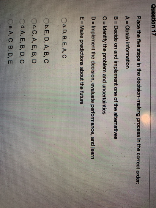 is an example of which of the following value chain functions? a