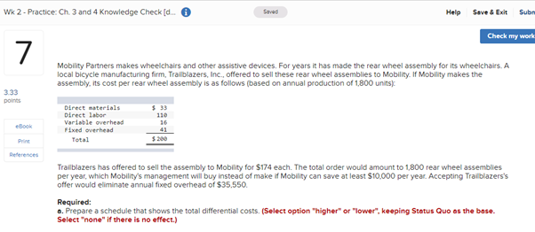 Wk 2 - Practice: Ch. 3 and 4 Knowledge Check [d...