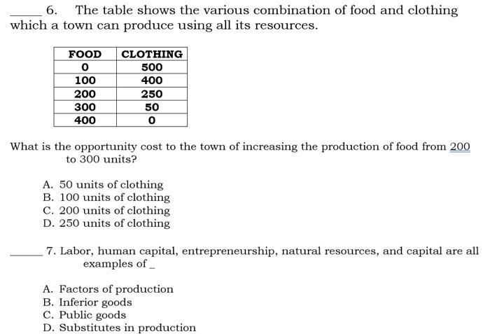 ERASURES. 1. Economics is the study of A. production technology B. consumption