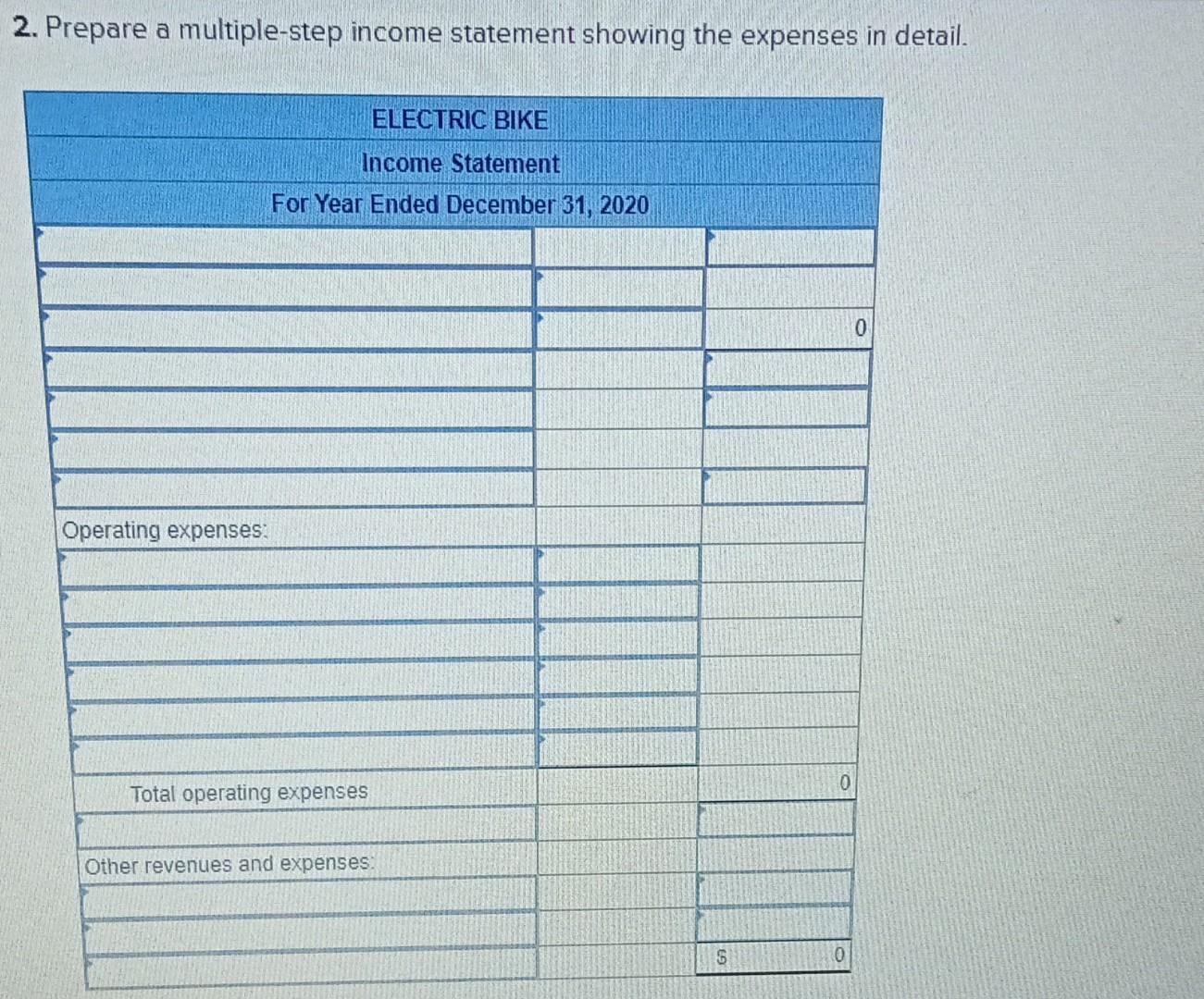 supplies Prepaid insurance Equipment Accumulated depreciation, equipment Accounts payable Salaries payable Braeden