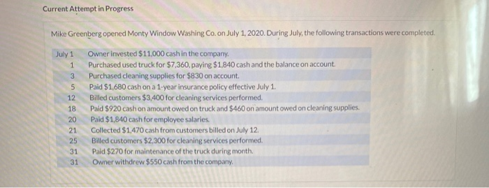  Current Attempt in Progress 1 3 Mike Greenberg opened Monty Window