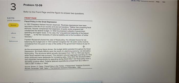  50.0/140 E Problem 12-09 3 Refer to the Front Page and