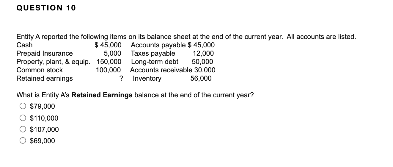 appear on an income statement. Operating expenses 2,200 Income taxes 500 Net