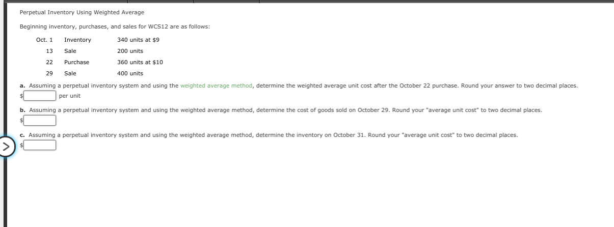 units of an item available for sale during the year were as