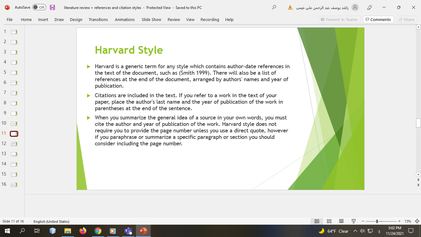 should describe, summarize, evaluate and clarify this literature. And it showing how