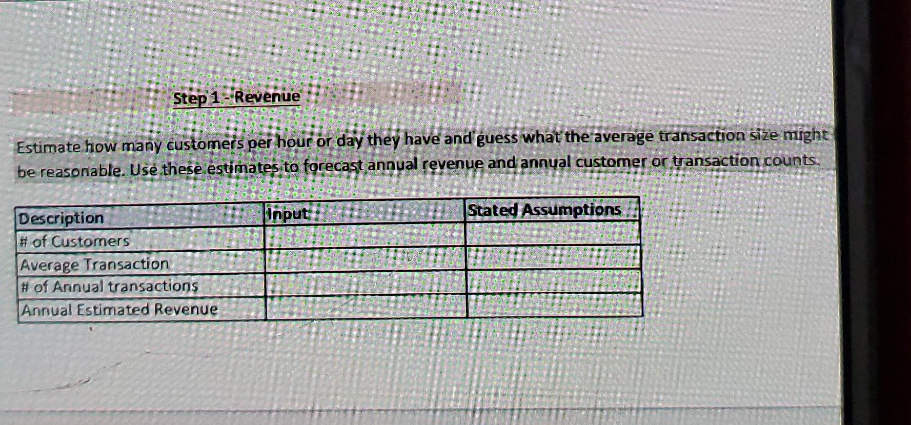 but it should be different from anyone else that you know from