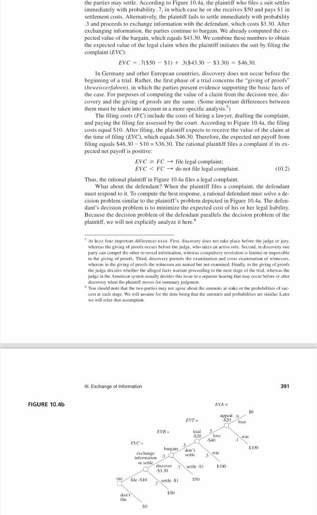 trial, C, is the cost of appeal, Pw is the probability of