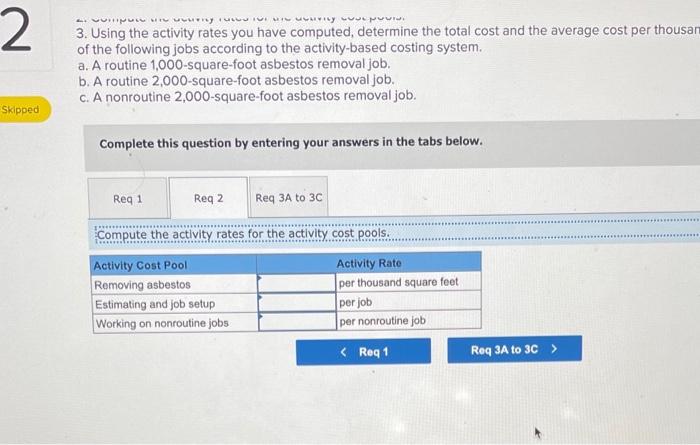 and should bear higher customer charges. The estimator sums up his position