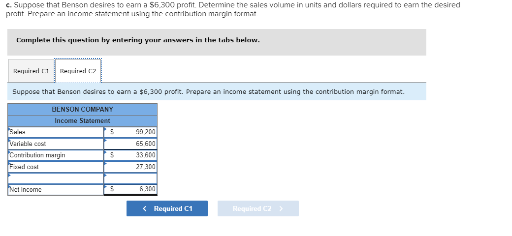 Part a Required The following requirements are interdependent. For example, the $6,300