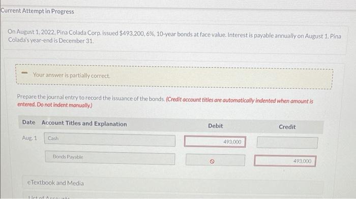  Current Attemptin Progress On August 1, 2022. Pina Colada Corp. issued