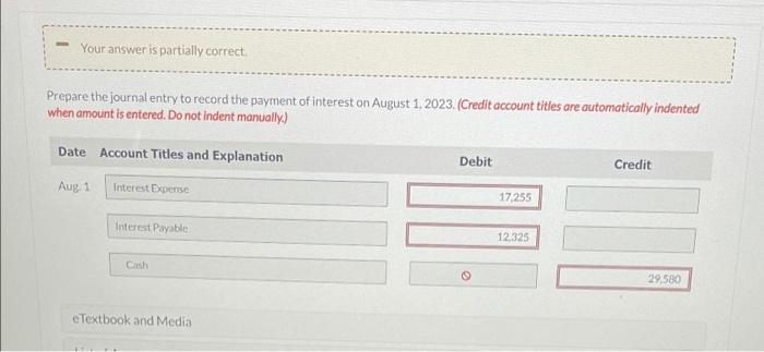 1. Pina Colada's year-end is December 31. Your answer is partially correct.