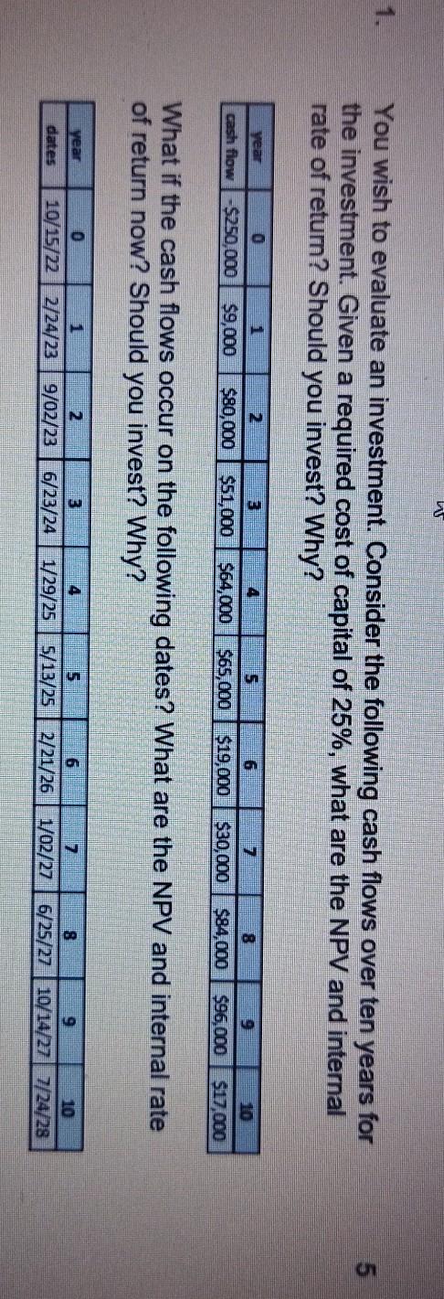  please answer this question as soon as possible! 1. 5 You