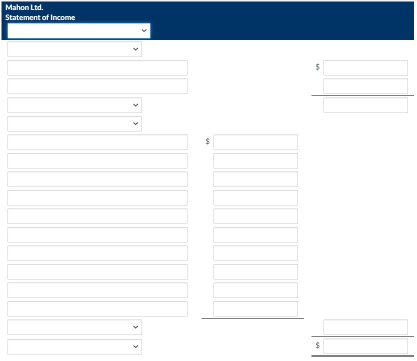 boss advised him that the information did not reflect the following information: