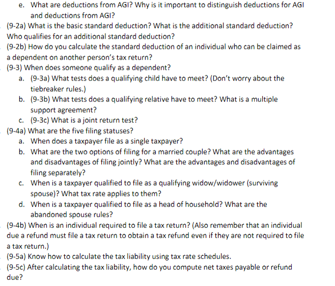 Can I get some help with this please. e. What are deductions