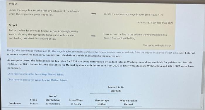 for Manual Payroll Systems with Forms W-4 from 2020 or later using