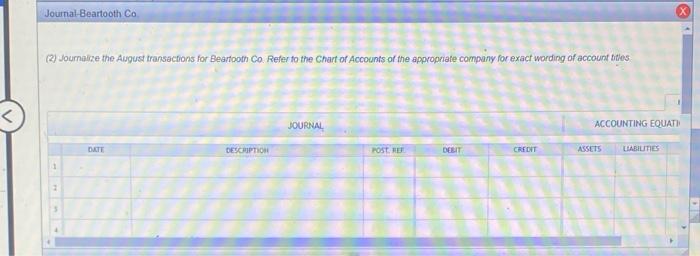 sold merchandise on account to Beartooth Co. 566,000, terms FOB abbong pont.