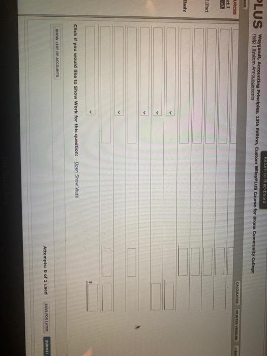 company's fiscal year on November 30, 2017, the following accounts appeared in