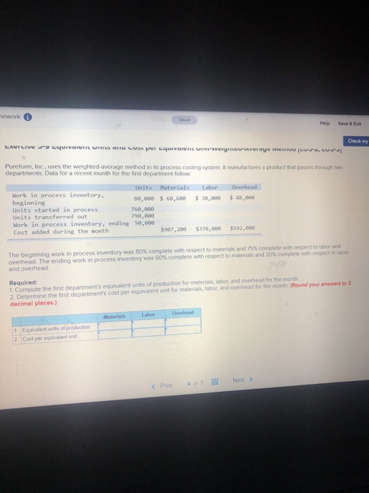  ework Help Save & Exit Check my yer CANILLO VIGUMU Pureform,