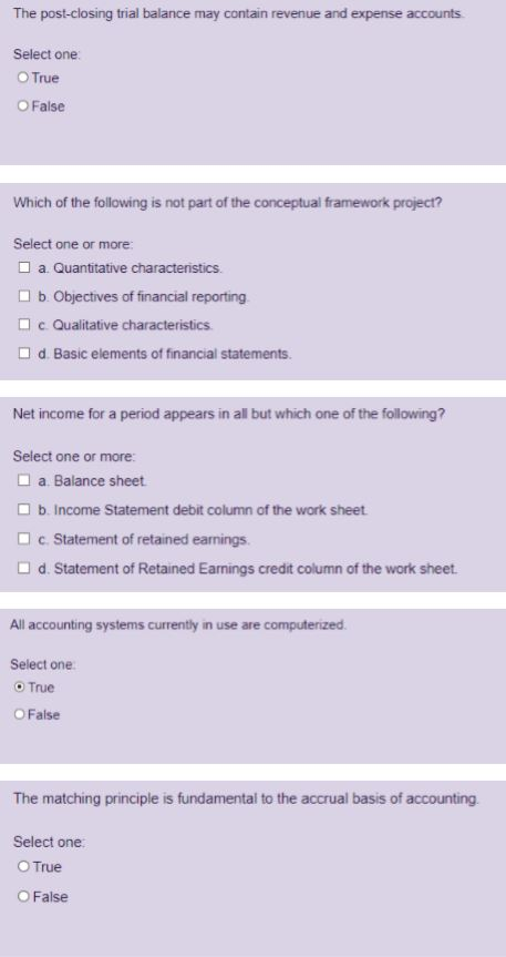 Please help me! I will rate highly. The post-closing trial balance may