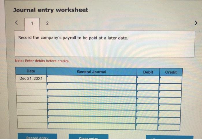 hourly basis. During the workweek beginning December 15 and ending December 21,