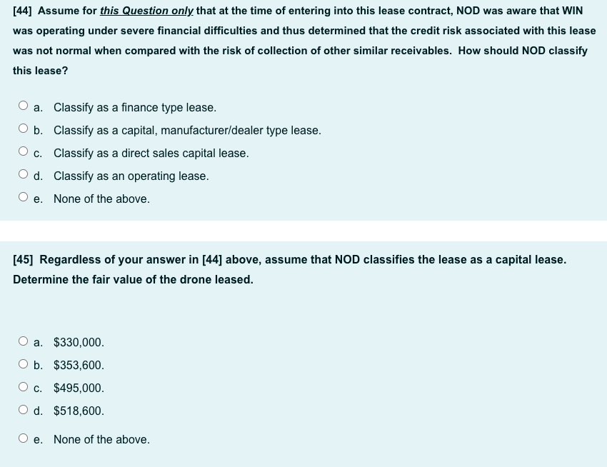 2019 $33,000 Estimated residual value at end of the lease, [as stated