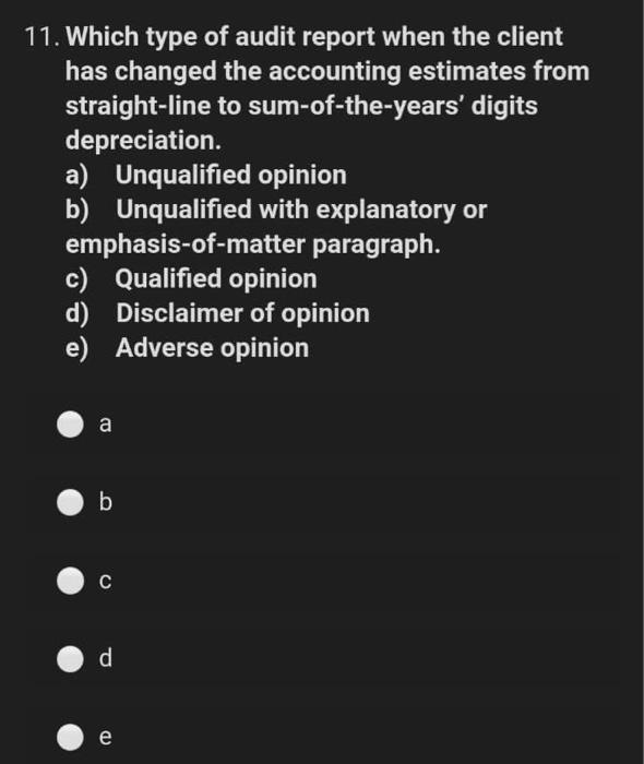 been recorded. a) Occurrence b) Completeness c) Accuracy d) Classification e) Cutoff