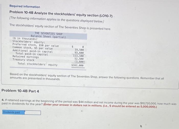 of The Seventies Shop is presented here. THE SEVENTIES SHOP Balance Sheet