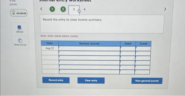 year-end, follows. It categorizes the following accounts as selling expenses: sales salaries