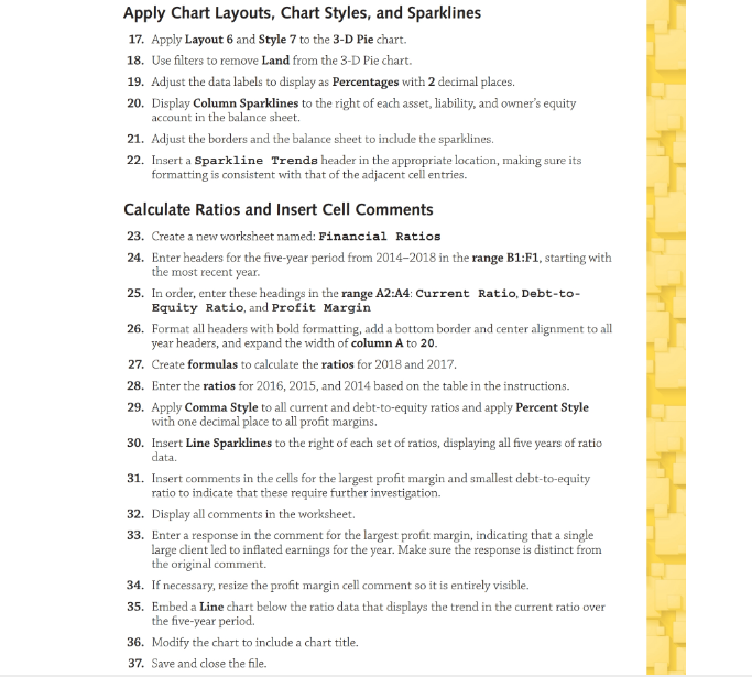 perform a financial statement analysis for Water Feature Designers Inc. You will