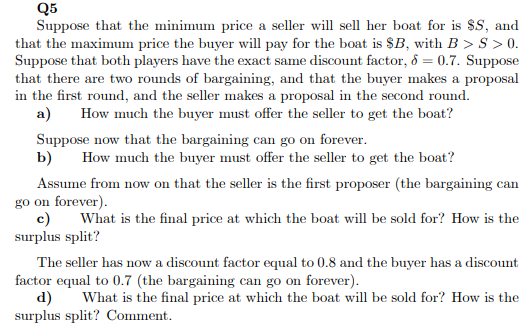  need full working as it is 20 marks Q5 Suppose that
