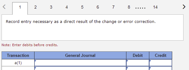journal entry. I need both in order to answer this question. Problem