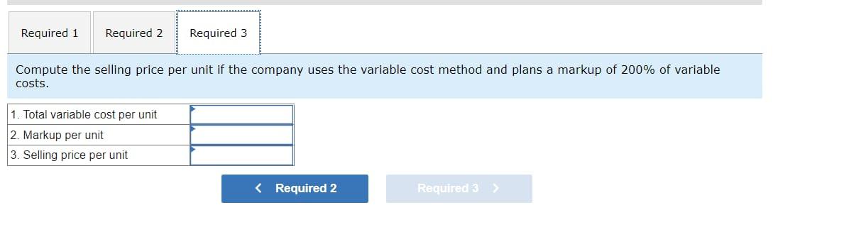 this new phone will require $240 of direct materials; $20 of direct