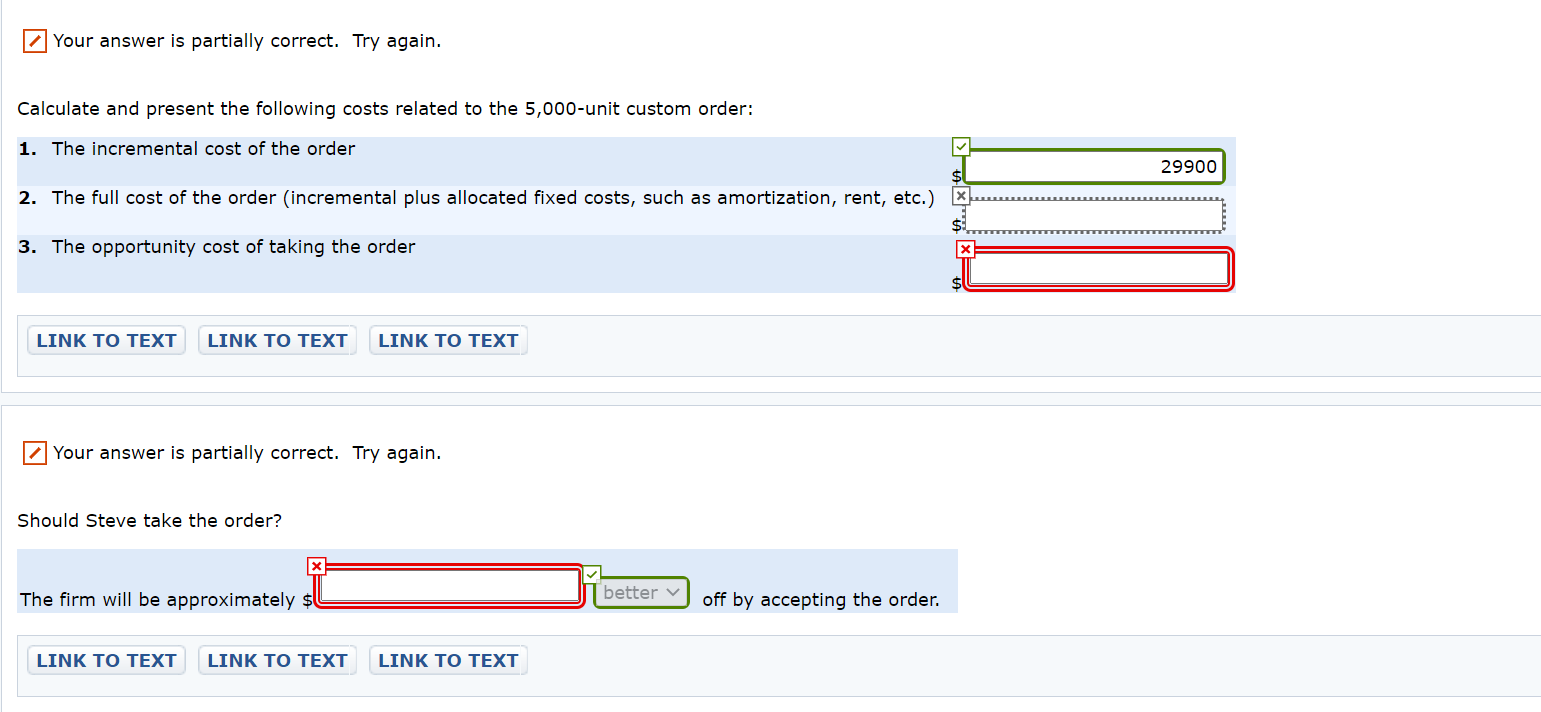 one standard product that is available from many other similar businesses, and