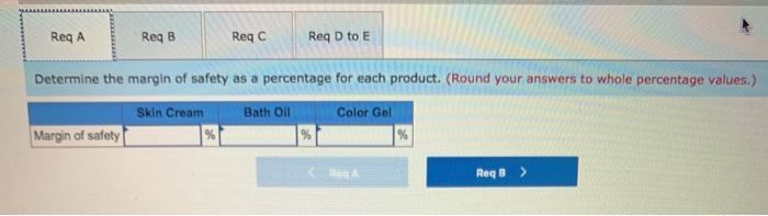 Company is considering the addition of a new product to its cosmetics