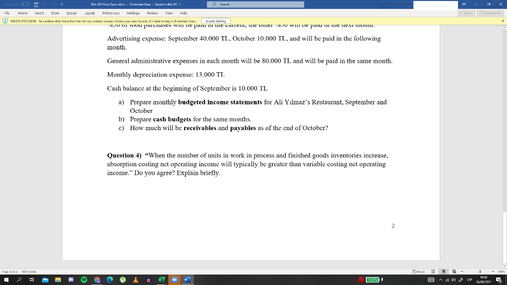  Fic A BU341 Final Fan.docx - Protected View - Send to
