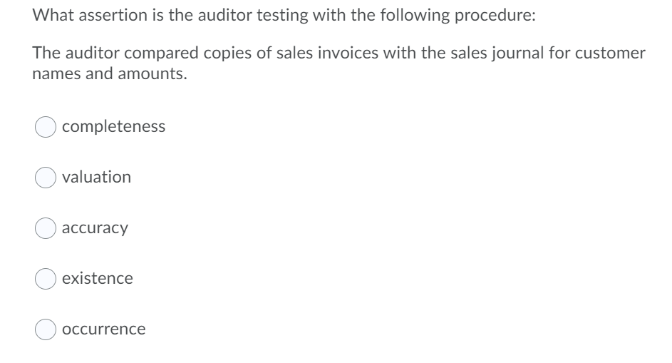 auditor reviewed the accounts receivable with the credit manager to determine the