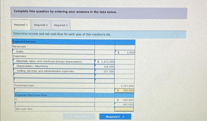 flow calculation LO P1, P3 Factor Company is planning to add a
