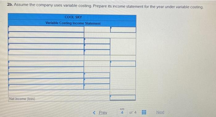 44,000 units and sold 36,000 units at a price of $140 per