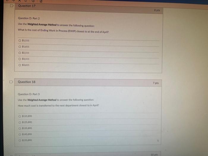 Method: Rebel Oil Industries, LLC, a really small oil company produces a