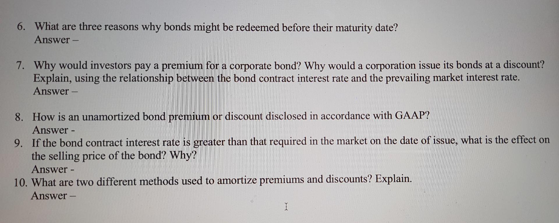  need a answer please facing deficulty 6. What are three reasons